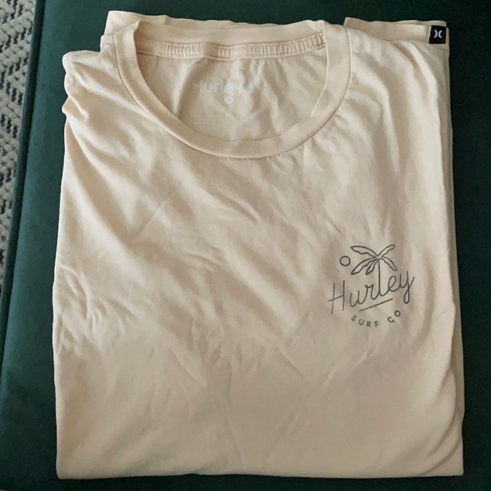 Men’s Light Pink Hurley T-Shirt (M)